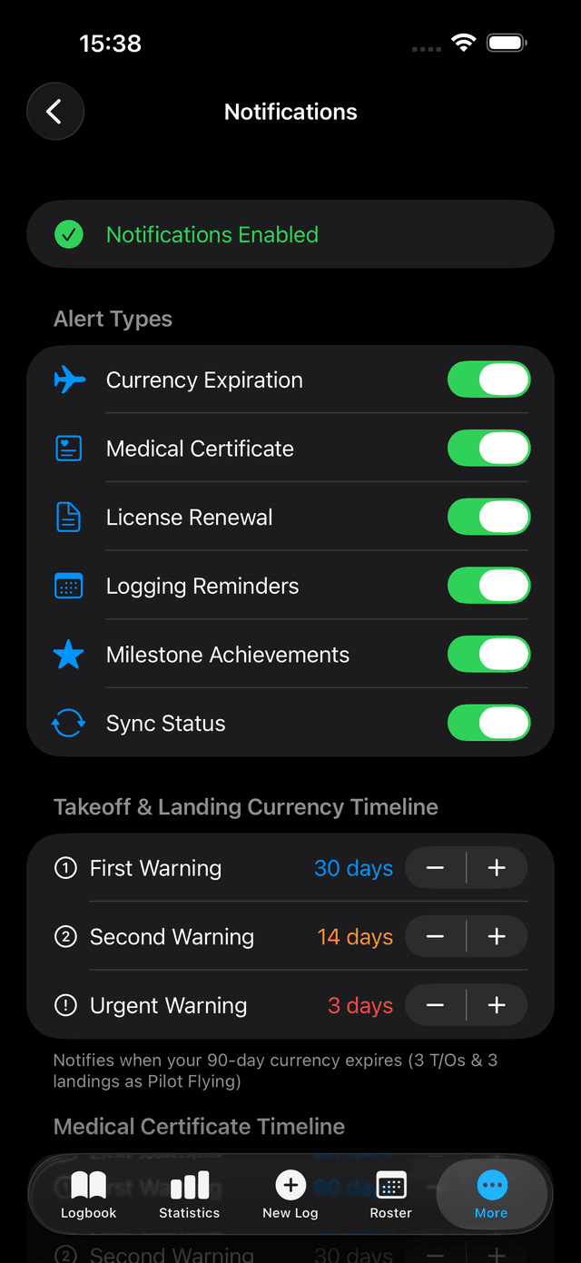 AirCrew24 Notifications